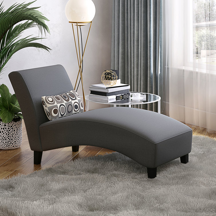 Wade Logan® Verdi Armless Chaise Lounge & Reviews Wayfair